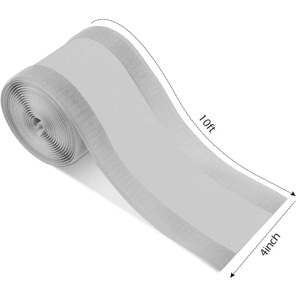 Hook and loop cable protective cover trunking management polyester cover wire hide sleeve for office