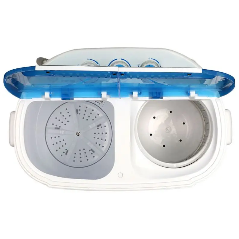 High Performance OEM Motor Plastic CE EMC Color Automatic Material Electric Twin Tub Clothes Portable Washing Machine