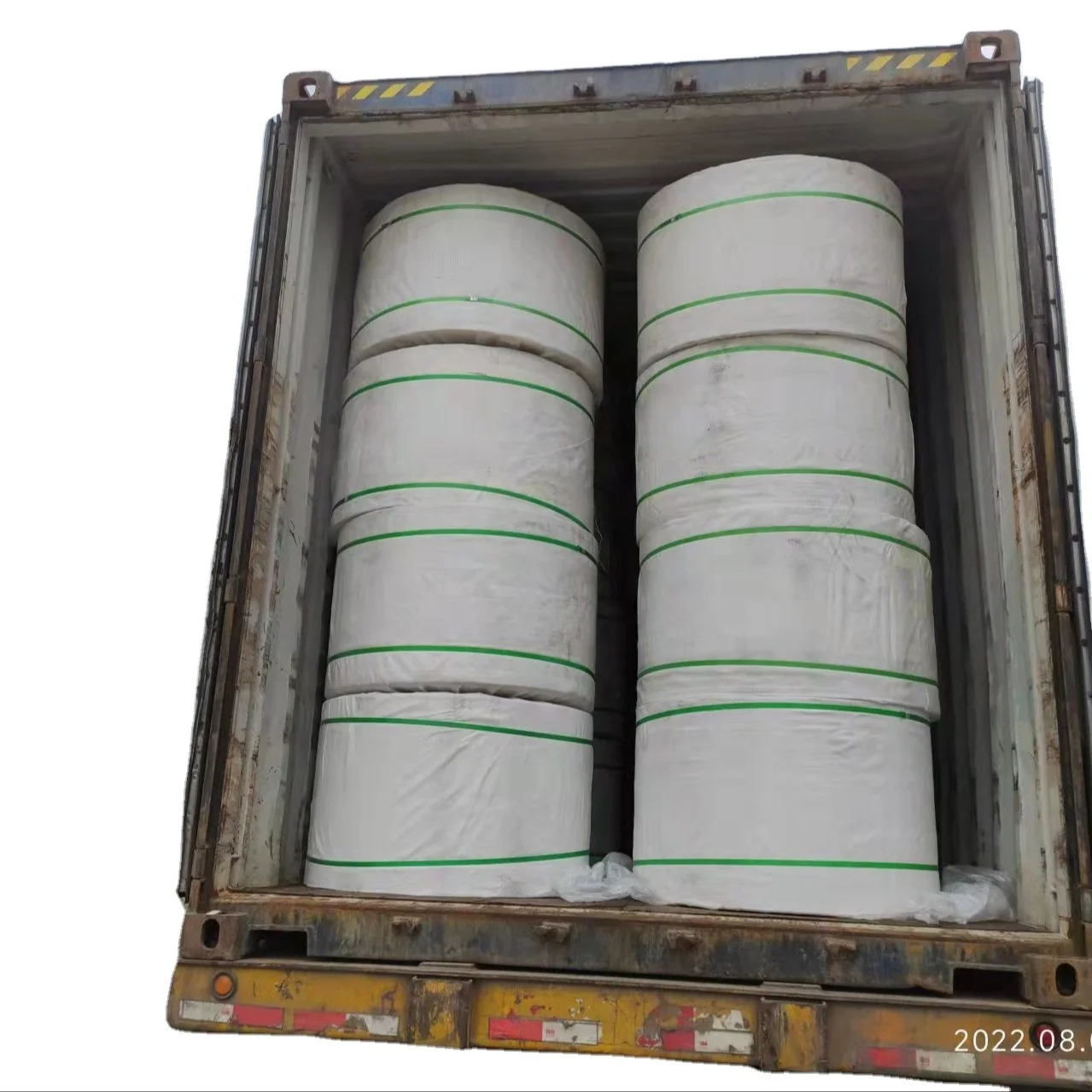 Сертифицированная GRS цена производителя, водонепроницаемая ткань из рафии, пластиковый белый ПП ламинированный тканый полипропиленовый рулон ткани для сумок