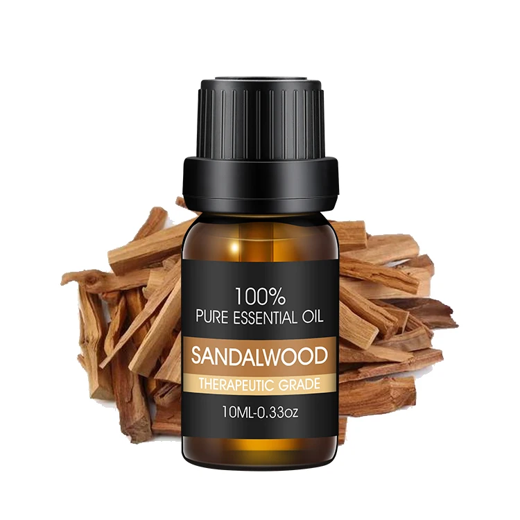 10ml Therapeutic Grade Massage Basil Agarwood Essential Oil India For Body And Air Fresh Aroma