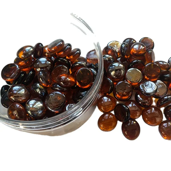 Поставщик популярных цветовых стильных стеклянных кастрюль китайские кастрюли Baiyue для использования на открытом воздухе стеклянные бусины кастрюля из мульча плоские