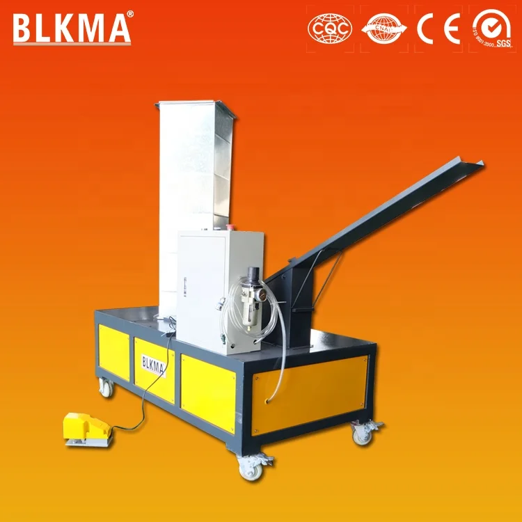 TDF duct corner code installing pressing machine/pnuematic square tube corner assembly machine from BLKMA factory