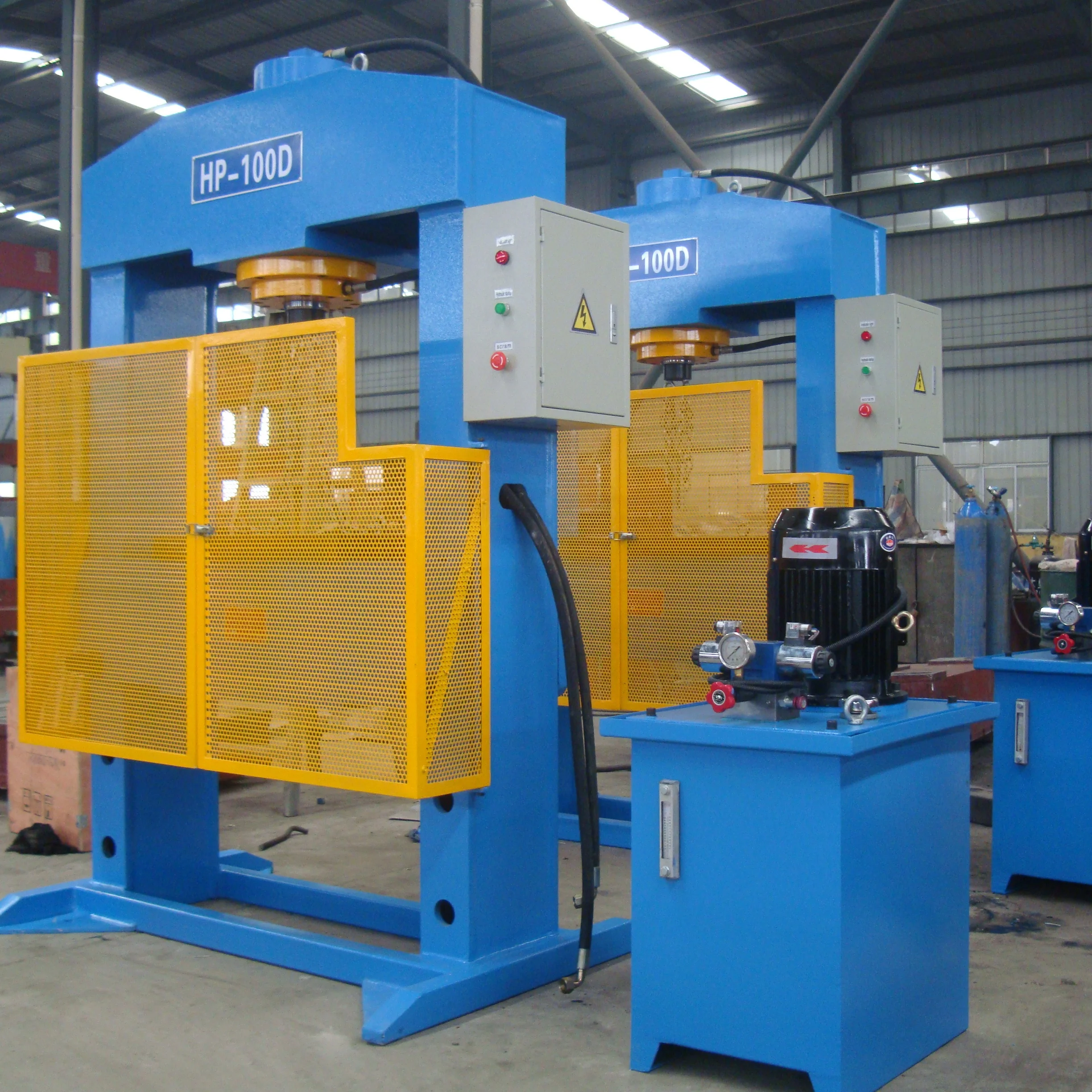 two pillars hydraulic press 200 ton