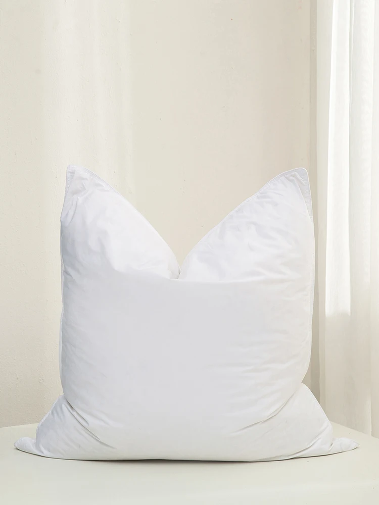 Hotel Collection Bed Pillows Standard or Queen Size Breathable Skin-Friendly cotton Down Pillow