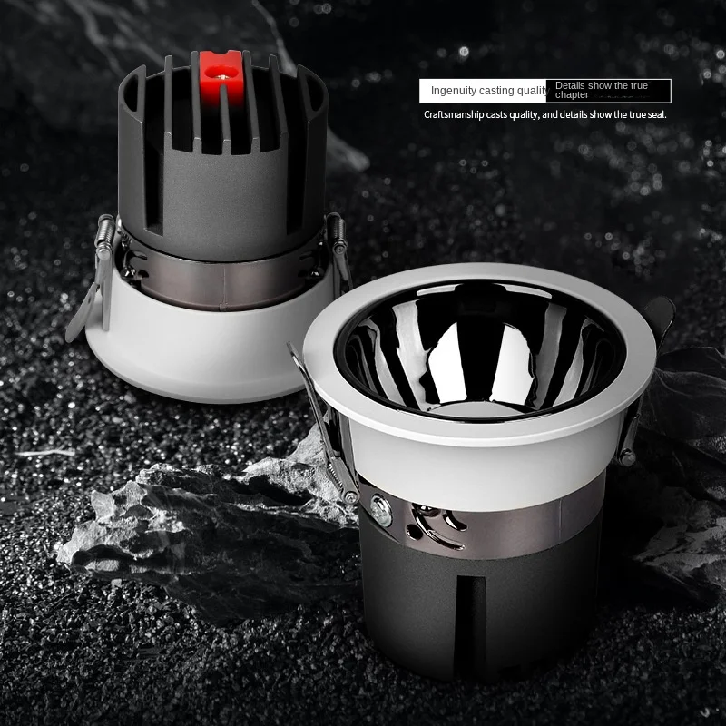 3 inch Smart Dimmable Commercial Spotlight Anti Glare Ceiling Led Downlight Recessed Down Light For Hotel LED Downlights