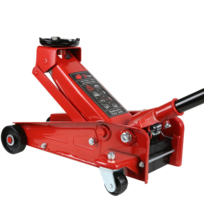 Auto Repair 3Ton Double Pump Hydraulic Manufacturers Car Low Profile Floor Jack Trolley Jack 3 Ton Heavy Duty