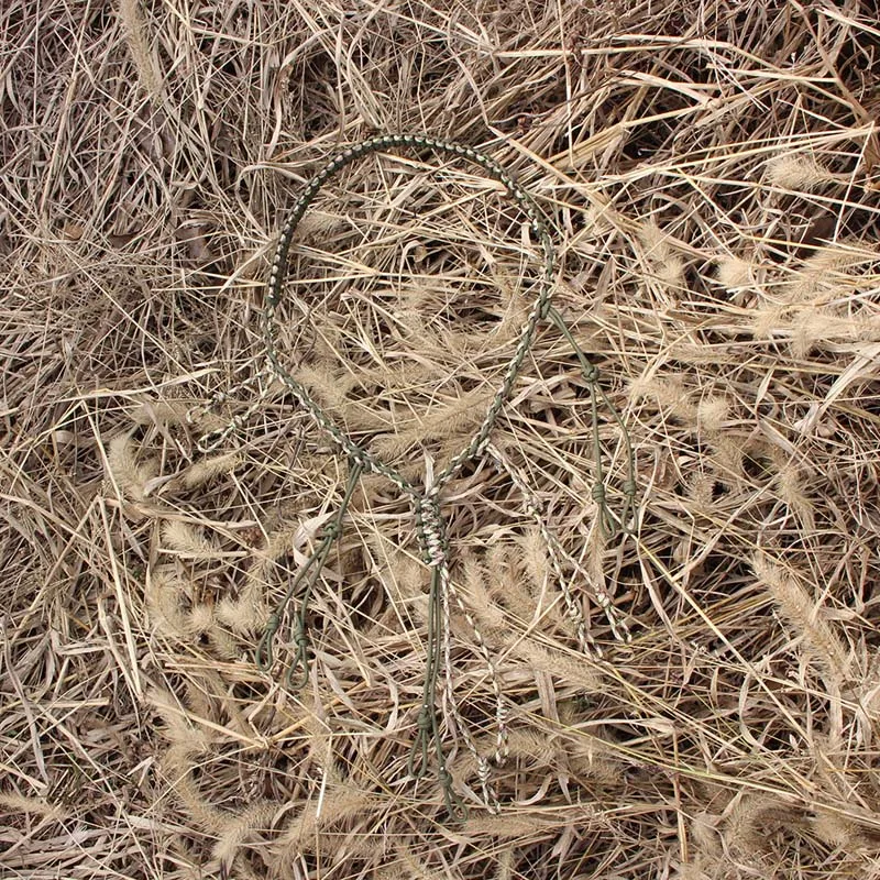 Duck Call Lanyard with Removable Drops Duck Calls Dog Whistle Hand Braided 550  Adjustable Loops Outdoor Hunting