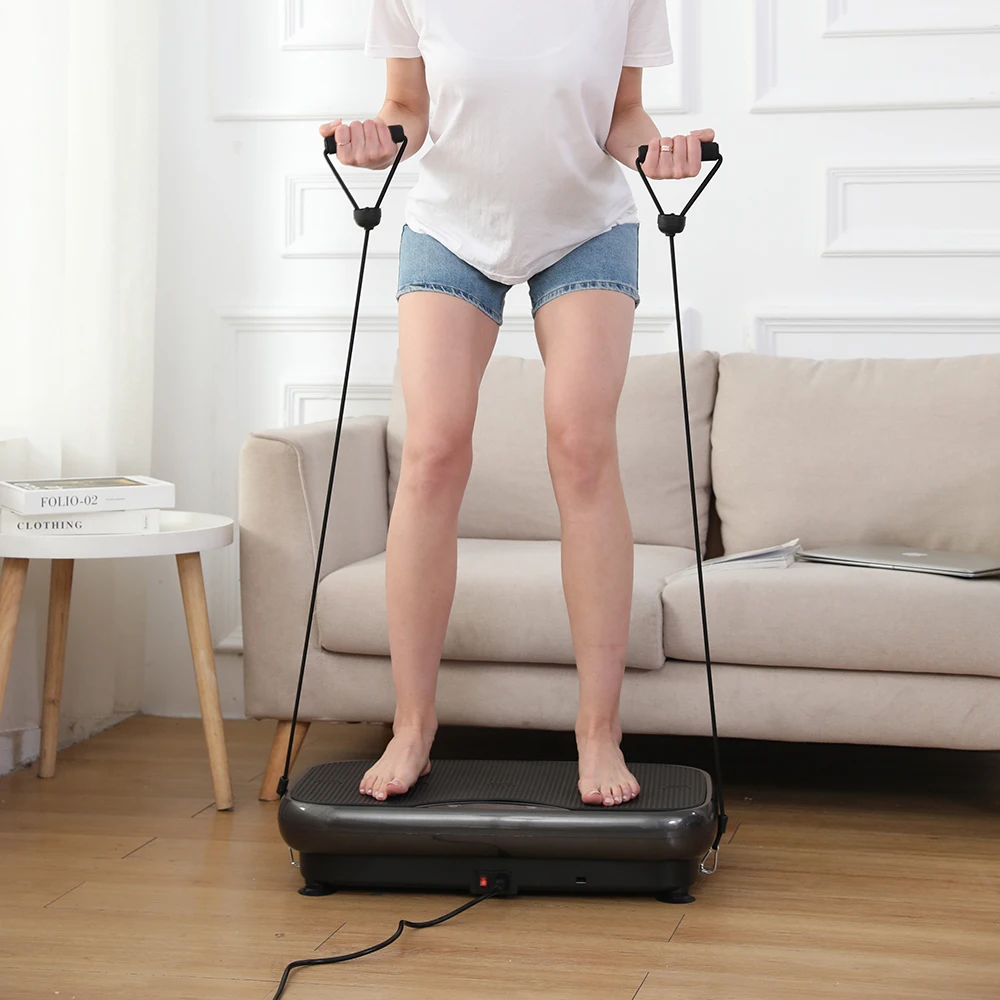 Ultrathin vibration plate platform manual professional  exercise machine with resistance