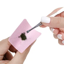 Супер впитывающие мягкие Нетканые тканевые клейкие прокладки для ресниц безворсовые прокладки для ногтей