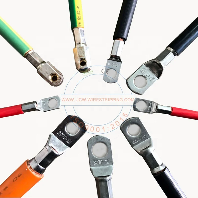 JCW-10T high quality automatic cable lug crimping tools wire crimper terminal machine wire crimping machine