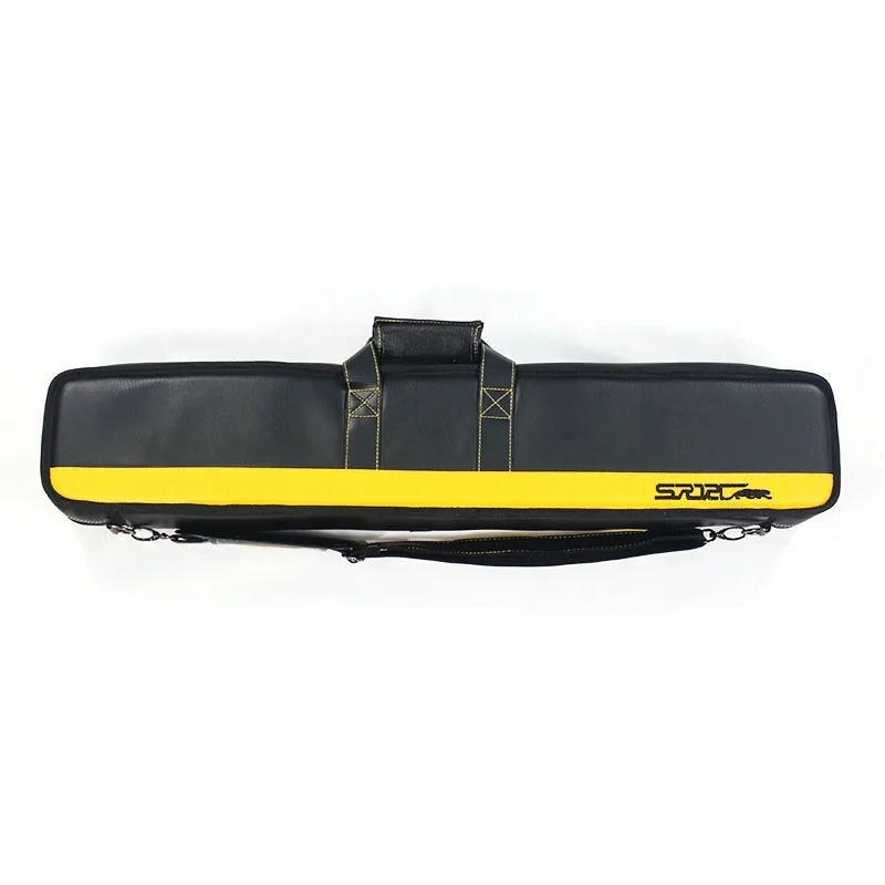 Professional 1/2-PC 12 Openers Billiard Cue Soft Bag to Holds 4B8S Pool Que Stick Case