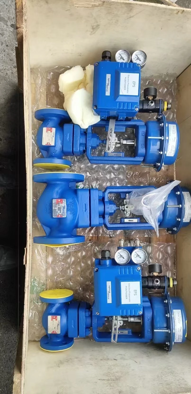 Spirax Sarco SP7 SP400 EP500 Valve Positioner Stock supplier with Chinese actuator as Control Valves