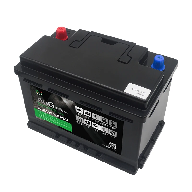 Double protection bluetooth technology LFP lithium  car starting cranking  battery 12.8V 50Ah   one key start for emergency