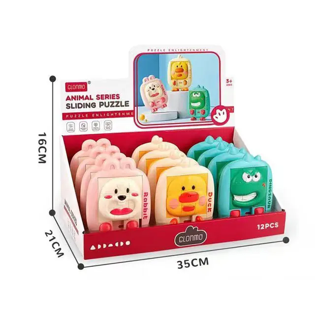 Горячие продажи игр Huarong pass раздвижные блоки головоломки детские игрушки