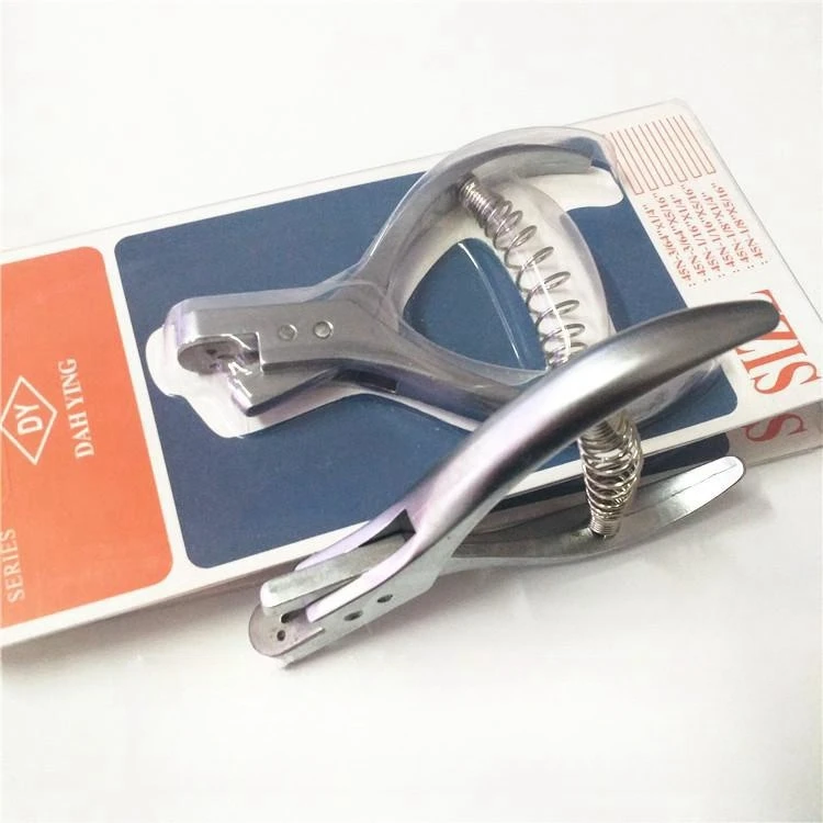 DIY Hole puncher Clothing board proofing pliers School Office Metal Single Hole Puncher Hand Paper Punch Hole Punches