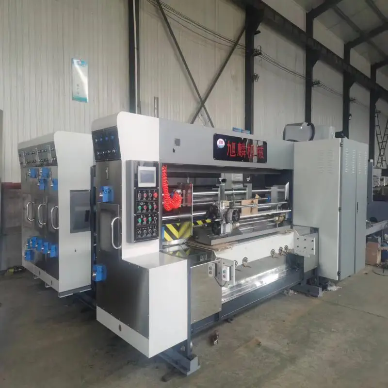 200 carton/min 4 Color carton box flexographic Printing Machine