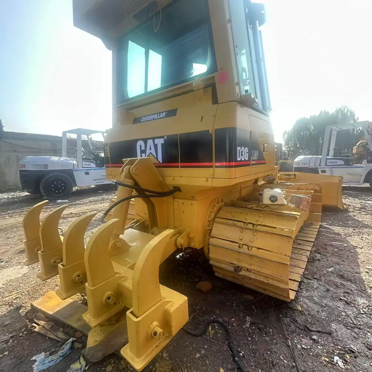 Original used CAT D3G bulldozer second hand earthmover CAT D6G  D3G pushdozer in good condition with low price