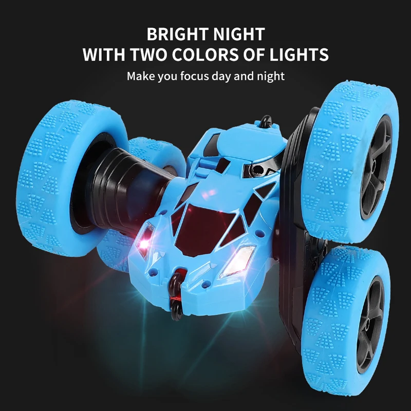Topsky 2.4g Electric Double Sides Remote Control Stunt Car Drift Car Toy Vehicle Radio Control Toys Remote Control rc toys