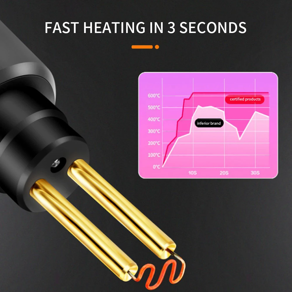 70W Hot Stapler Plastic Welder Machine Plastic Bumper Soldering Iron Garage Tools Car Bumper Repair Kits PVC Welder Gun