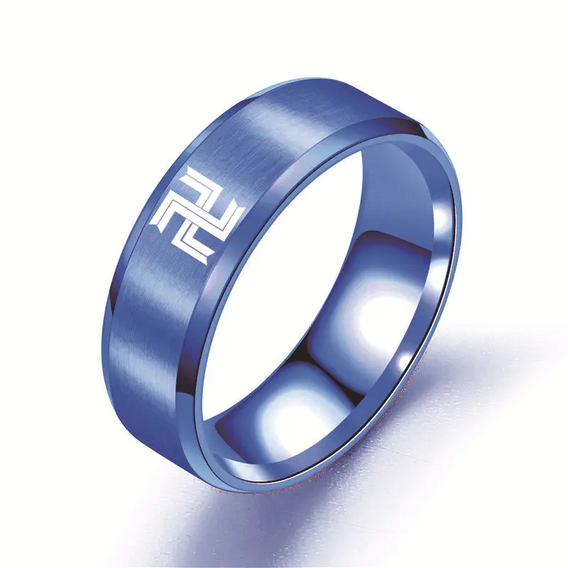 Popular Tokyo Avenger theme Stainless Steel Ring None tarnish anime Ring for fans