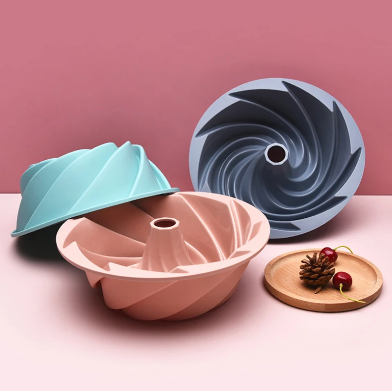 Silicone cake molds Household kitchen baking supplies Bread diy silicone baking pans are high temperature resistant  non-stick
