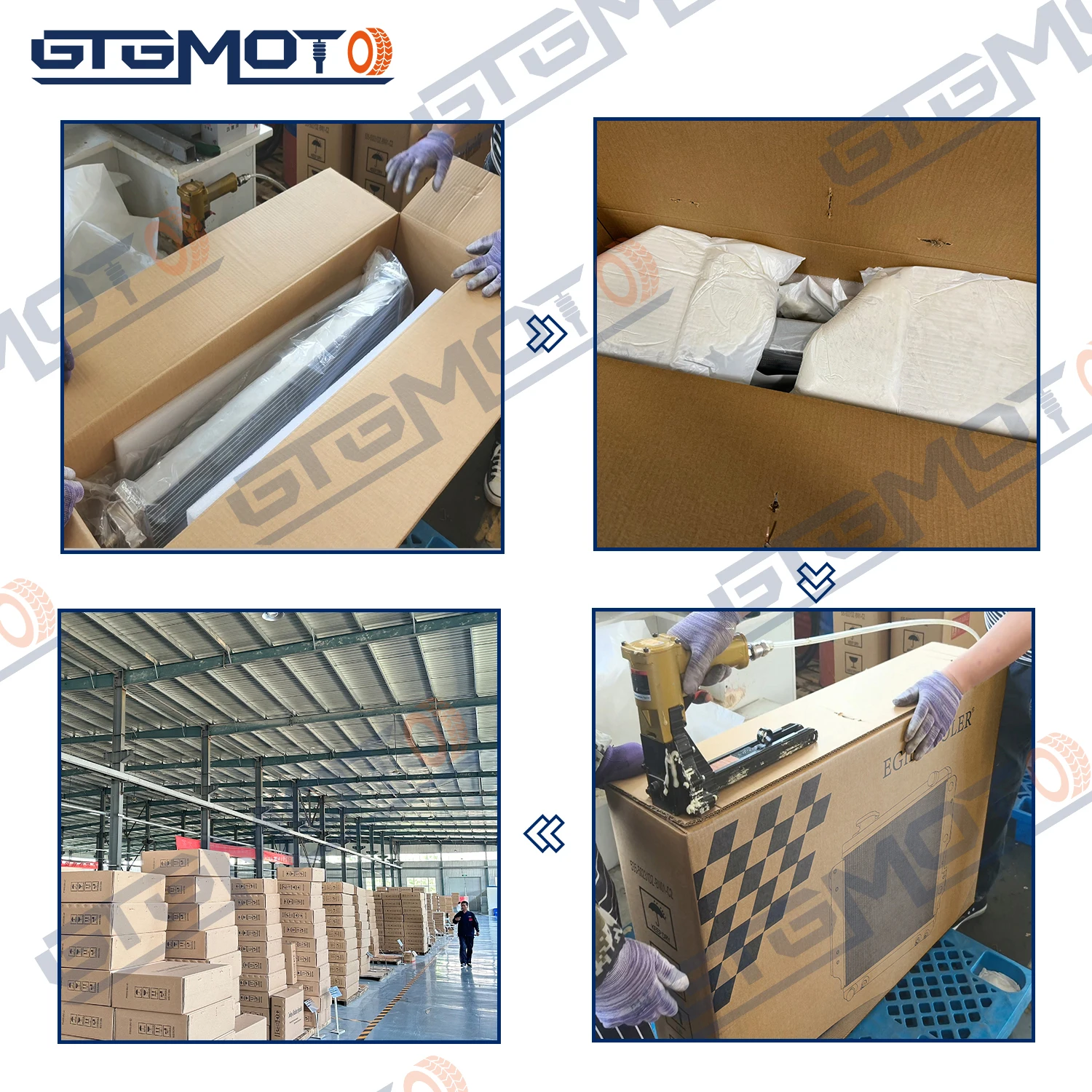 Интеркулер GTGMOTO для Mitsubishi Pajero IV 3 2 127100-2870 1530A052