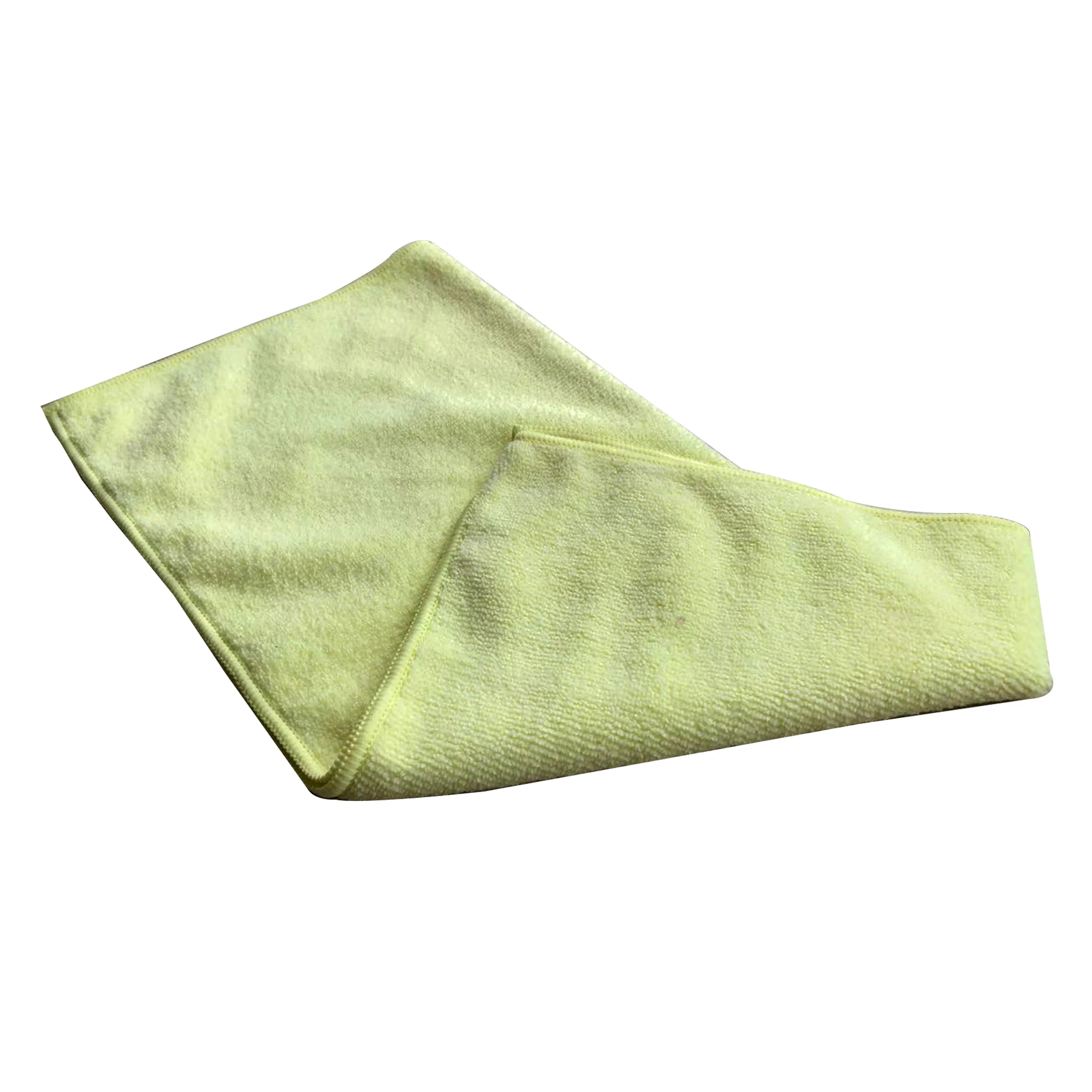 Product  Name: Wholesale Microfiber dust absorbent Laser Cut Cleaning Cloth Edgeless Microfiber Towel Material: 80% Polyester,20% Polyamide Weight: customized  Size: 30x30cm or customized  Feature:  Can be used Wet or Dry, with or without Chemicals  Made with Super Absorbent Terry Microfiber Packaging:  5pcs/Polybag or customized  Color: Red,yellow, white or customized  Usage: Kitchen, Household