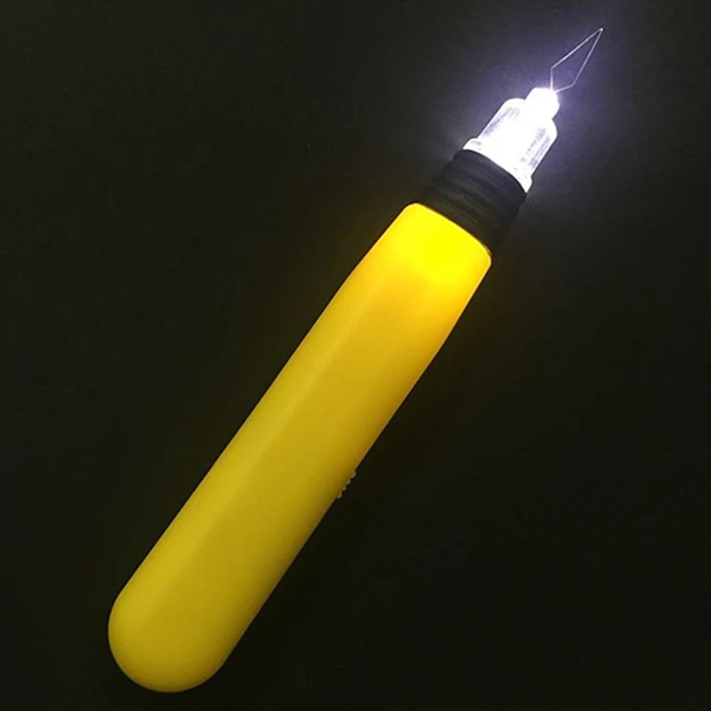 
LED Needle Threader Insertion Tool, Lighted Wire Stitch Insert too , Good tools for Sewing and Sewing Machine Stitch Insert 