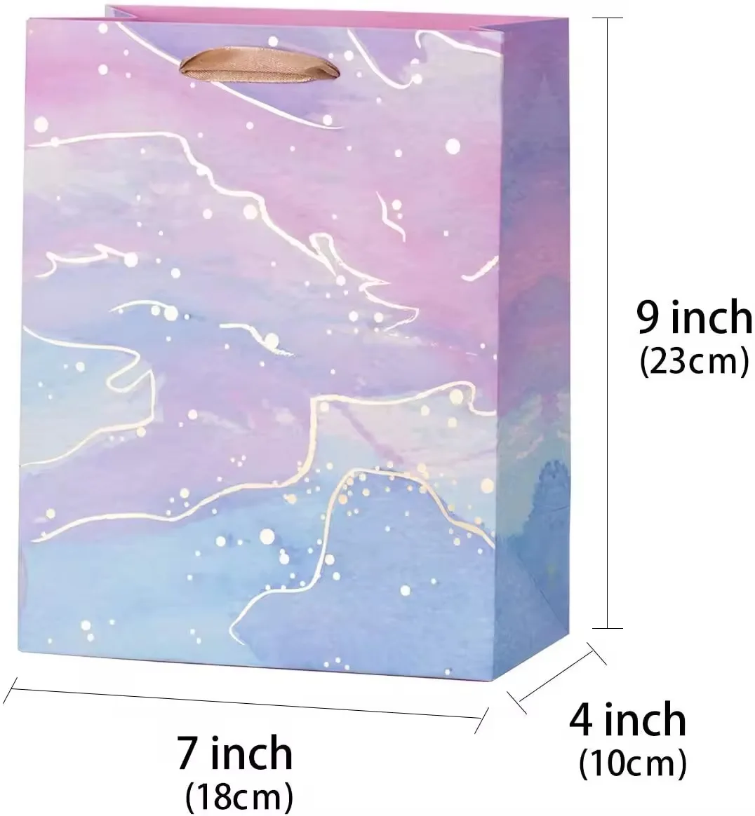 Luxury Romantic Girl Party Custom Logo Gift Kraft Paper Bag Reusable Shopping Grocery Felt Tote Wedding favor gift bag