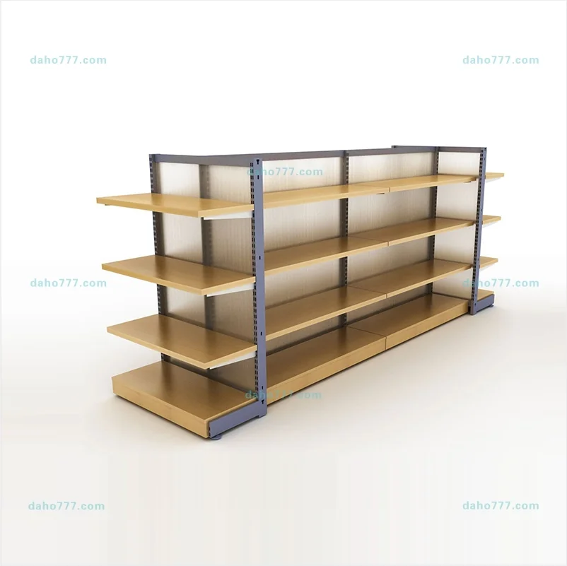 Good Price Beautiful Gondola Supermarket Rack Store Shelf for Sale Light Duty Steel Layer Style Sets Storage Packing Color Foam