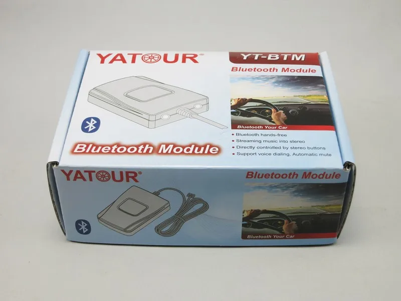 Популярный модуль Bluetooth Yatour BTM потоковая передача музыки и телефонные звонки комплект громкой