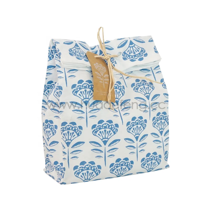 Huadefeng Wholesale Eco-friendly Middle Small Size Drawstring Gift Wrapping Personalized Bags