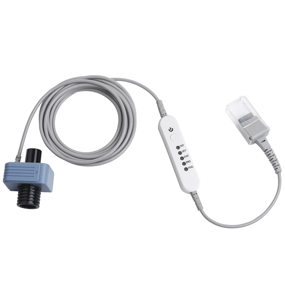 Mainstream anesthesia multi gas monitoring sensor module