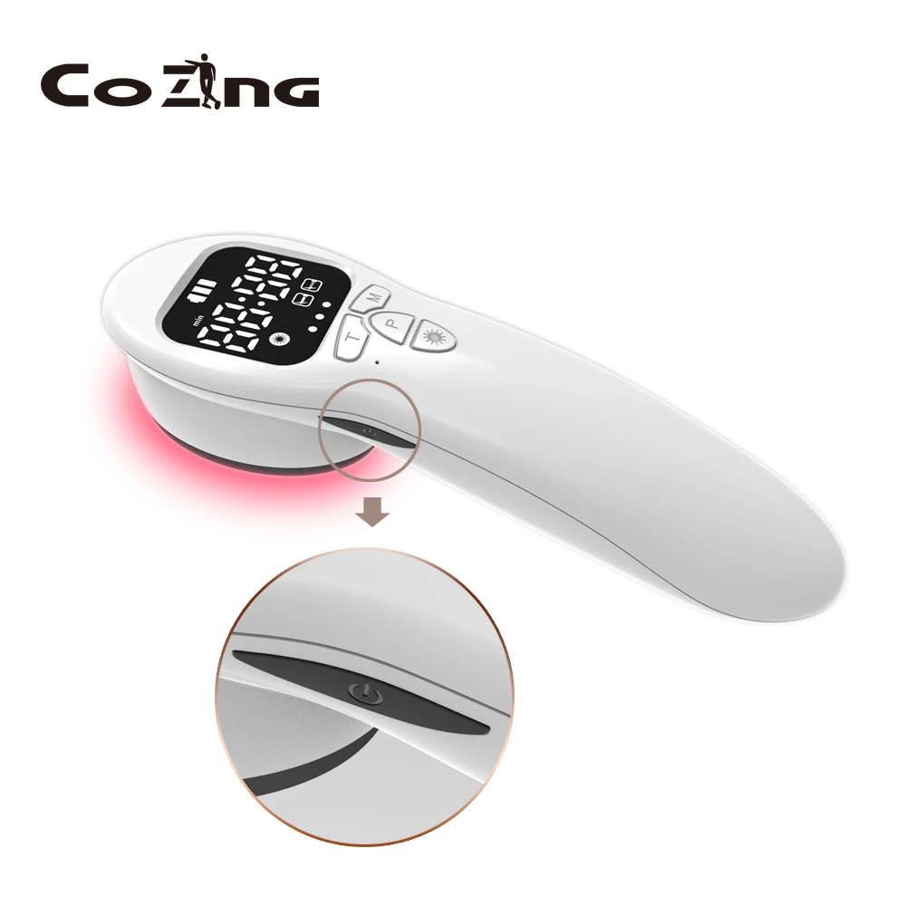 Medical Soft Laser Rehabilitation Instrument Laser Cold Therapy Device 650nm 808nm Laser Pain Releif Class 4