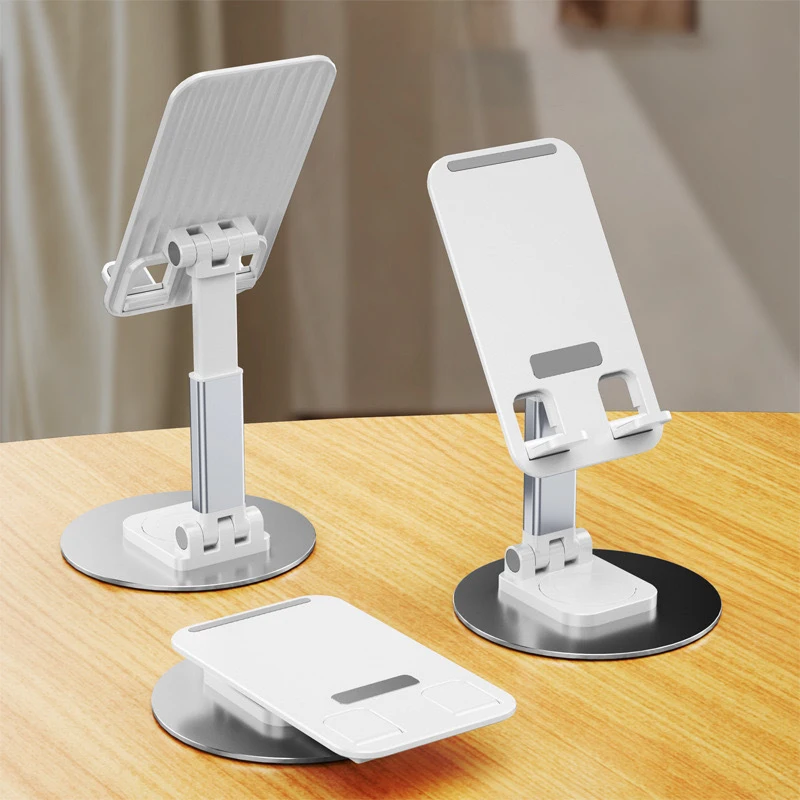 Universal Adjustable Desktop Mobile Foldable 360 Rotation Anti Shake Cellphone Tablet Phone Holder Stand