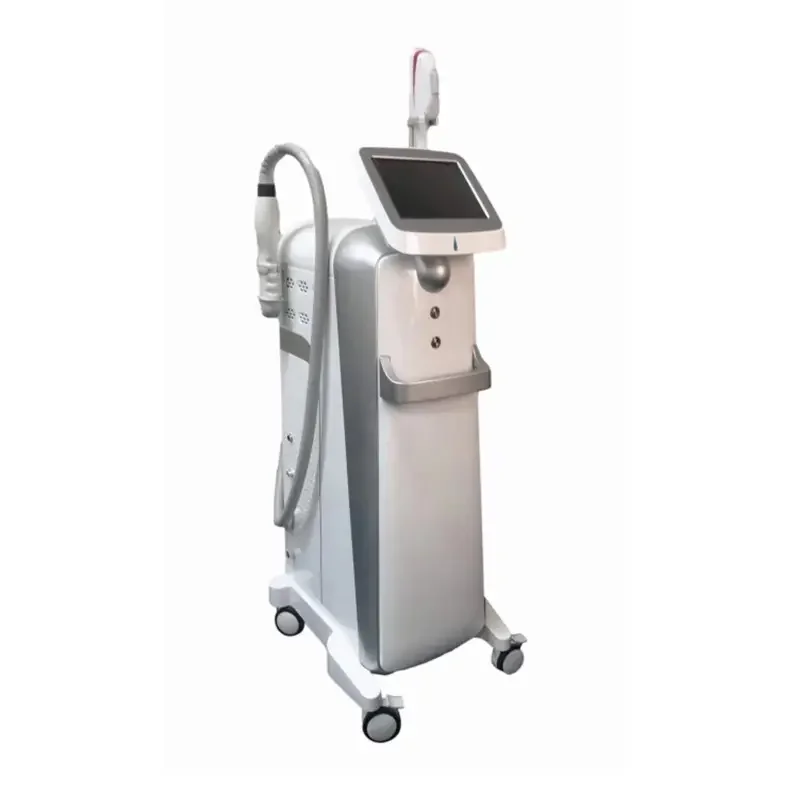 2022 Newest 4 in 1 multifunctional IPL hair removal machine with 4 handles rf face lifting q switch nd yag laser machine
