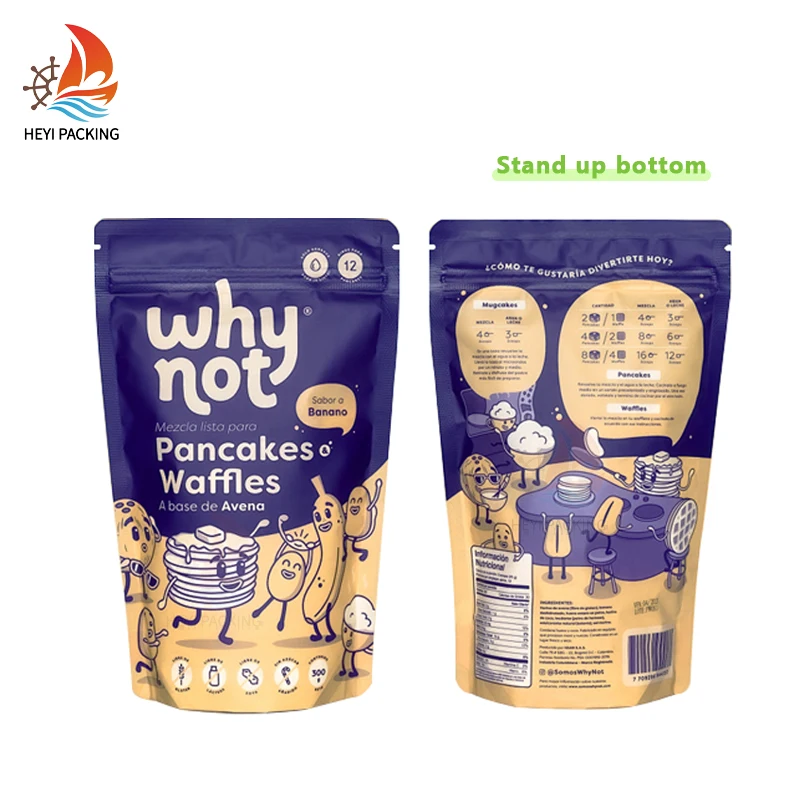 Four-Side Sealing Pasta Macaroni Powder Cheap Liquid Ice Lolly Packaging Bags