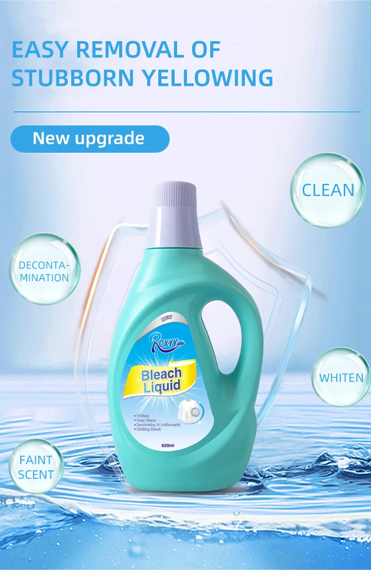 Affordable Price 200L Liquid Clothes Bleach Good Effectively Stain-Removing Washing Detergent Liquid Bleach For Cloths Liquid
