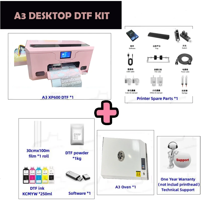 Good Selling Long Service Life A3 Uv Dtf Printer Desktop Small Uv Flatbed Printer