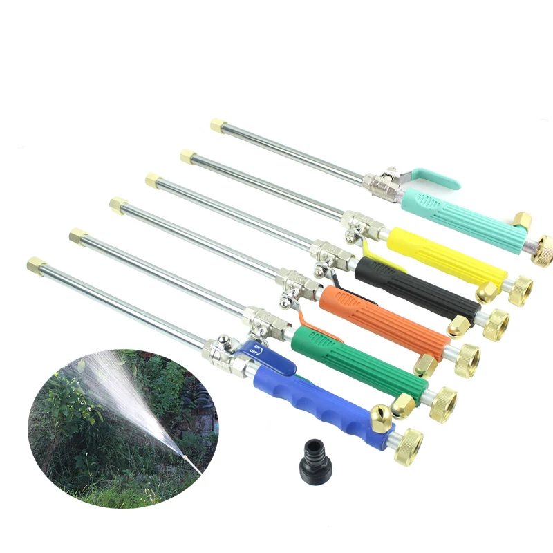 high pressure garden watering double water nozzle spray gun