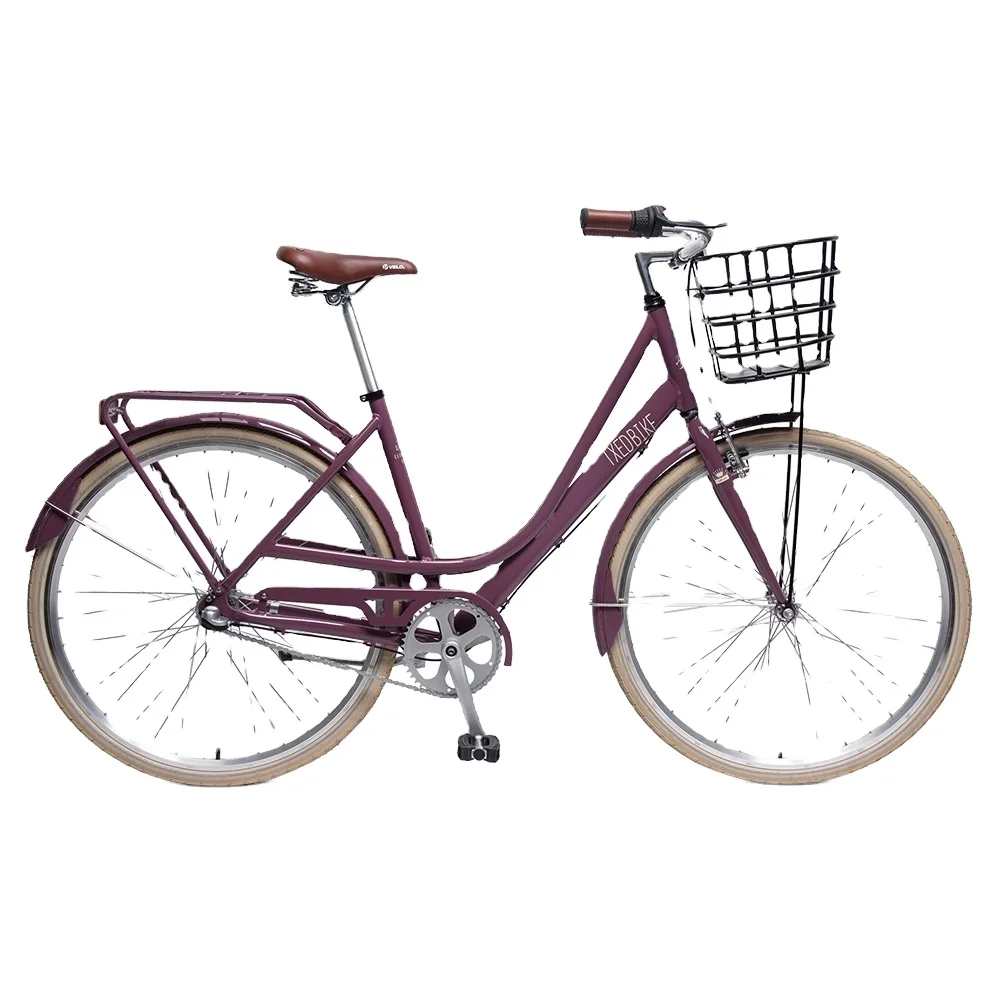 28 Inch Inner 3 Gear Frame Aluminum City Bicycle For Women