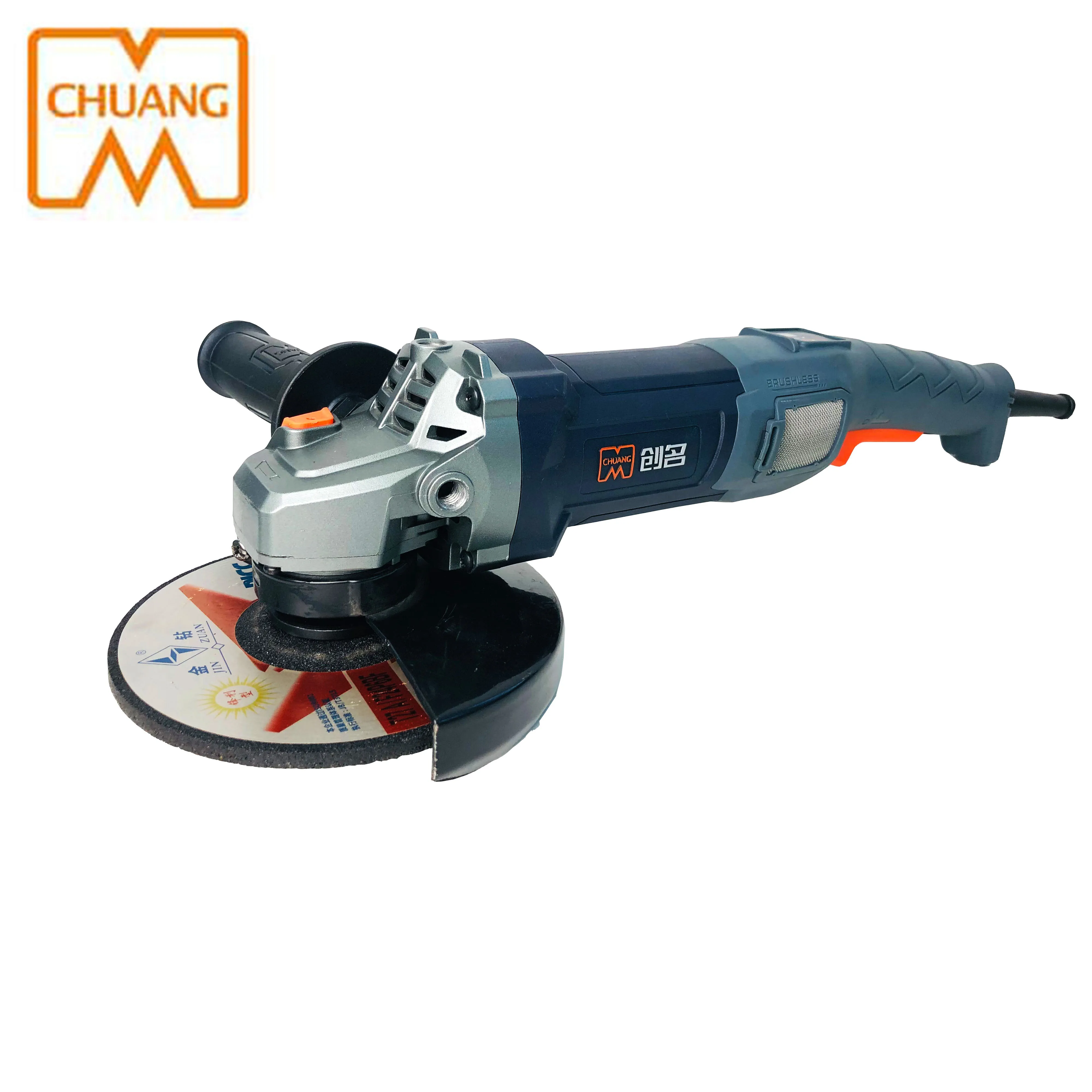 180mm 2200W Brushless Angle Grinder Cord BL Motor 8500 rpm Professional Power Tools