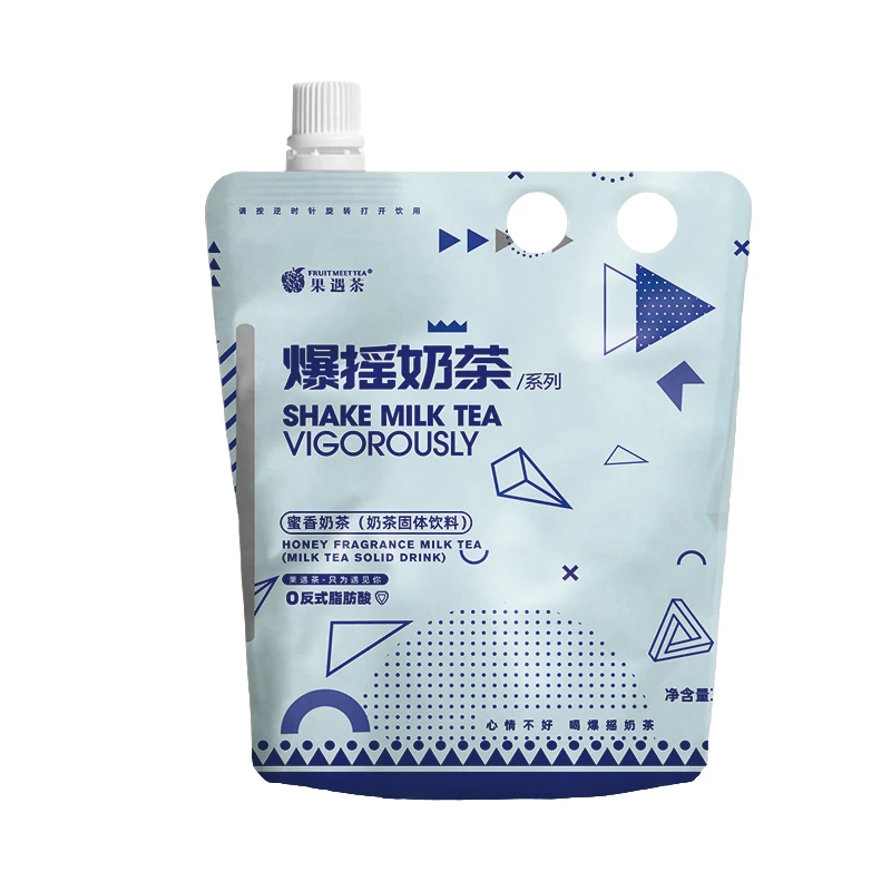 China Manufactory Leaves Bag Price Gobelet Bubble Carry Milk Tea With Fast Delivery