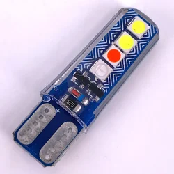 Factory Outlet Super bright car LED wide light bulbs 3030 8smd T10 License Plate Light indicator lights for cars