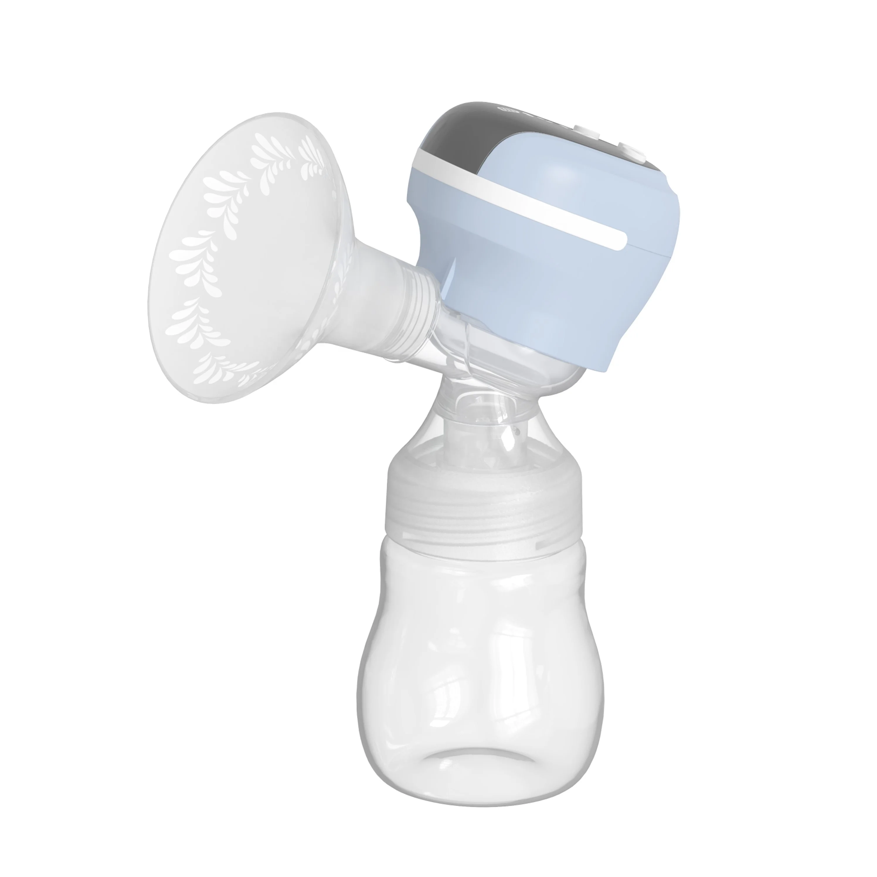 Carebao OEM ODM USB Rechargeable wearable Electric Portable Breast Pump Night Light pumping machine Fully Silicone Shield