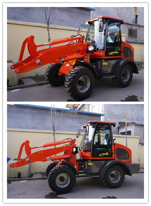 Mini articulated loader ZL16D mini loader with CE