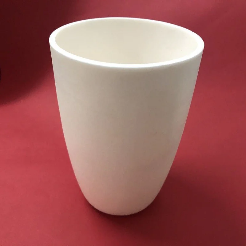 High Temperature Zirconia 99.7% Al2O3 Alumina Ceramic Boat Crucible for Melting Gold