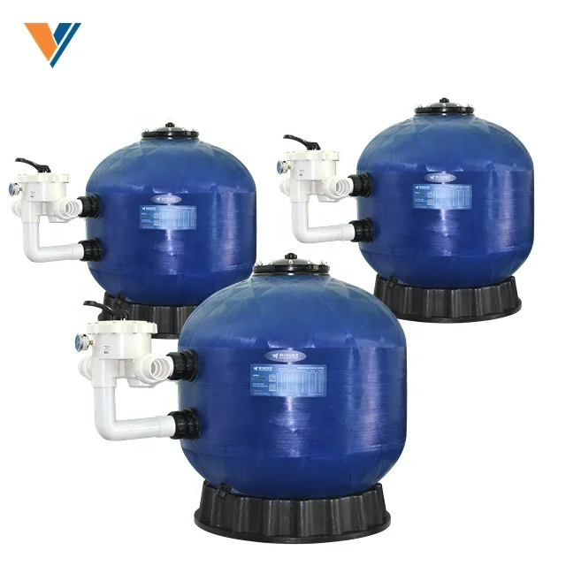 China supplier  good  price  Automatic backwash  fiberglass sand filter swimming pool sand filter