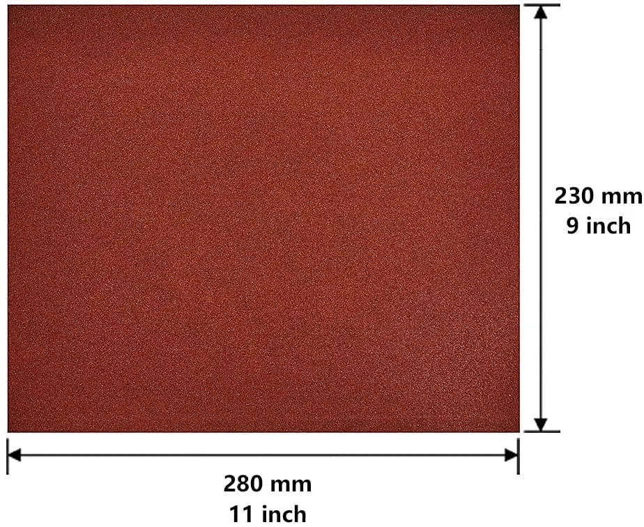 Sandpaper for Wood Sanding Sheets Sandpaper Assortment For Sanding Block and Sheet Sanders