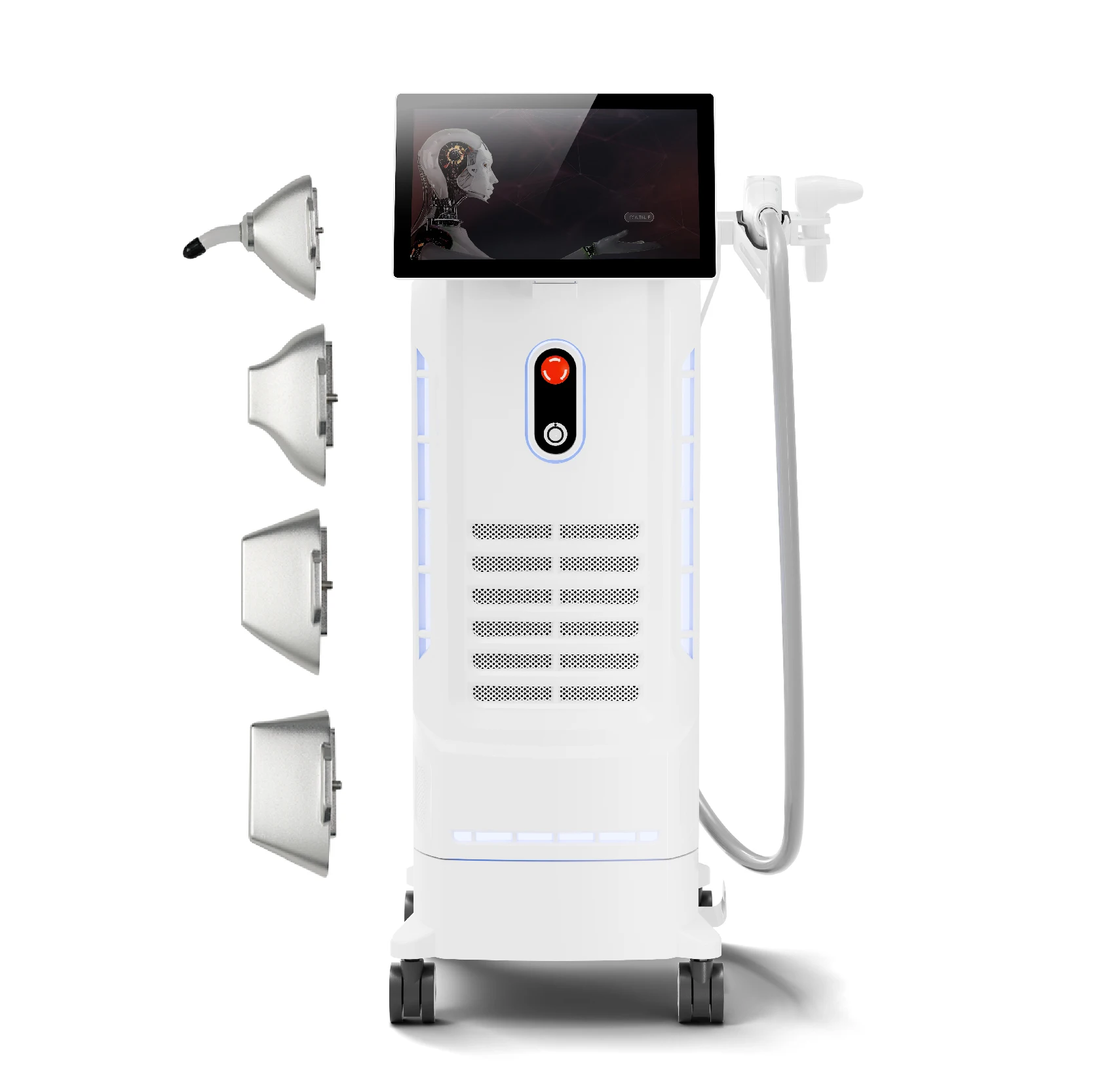 2024 High Power Ice Platinum Titanium 808nm 4 wavelength Diode Laser Hair Removal Machine Price
